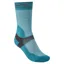 Bridgedale Summer Weight T2 Coolmax Womens Sport MTB Socks Teal/Dark Grey