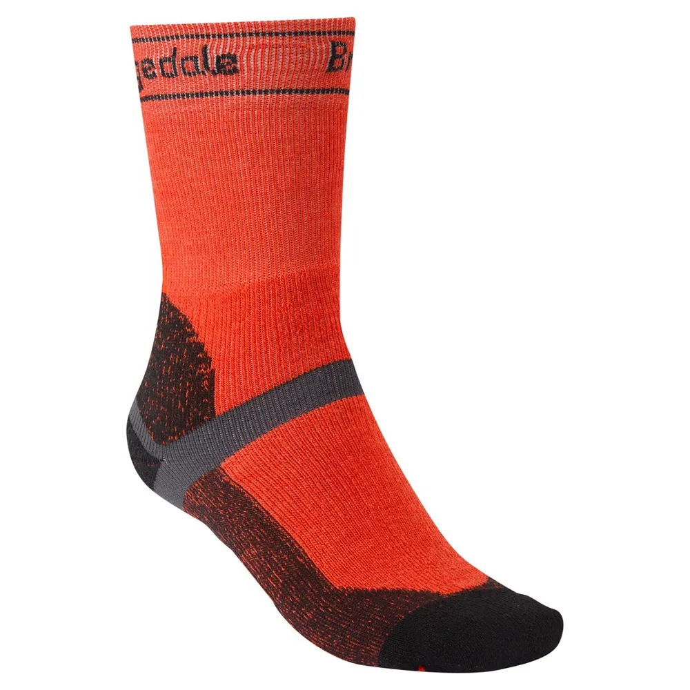 Bridgedale Bridgedale Winter Weight T2 Merino Sport MTB Socks Orange/Black
