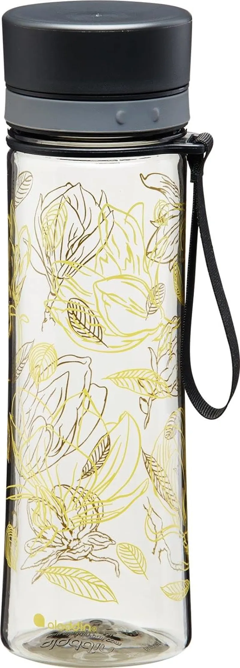 Aladdin Aveo Sustainable Tritan 600ml Water Bottle Stone Grey Print