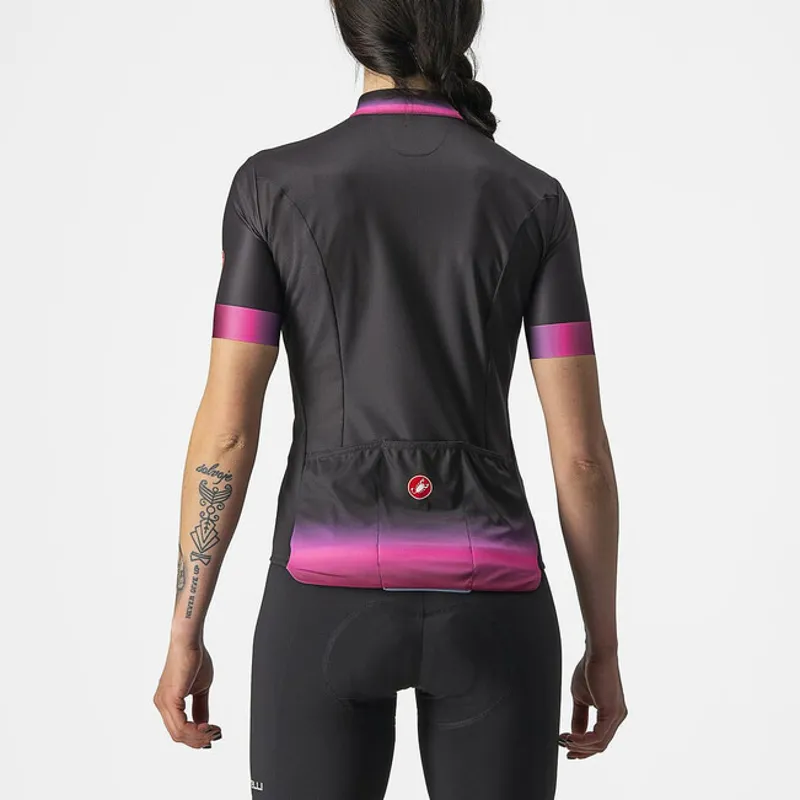 Castelli Gradient Womens SS Road Jersey Black-1