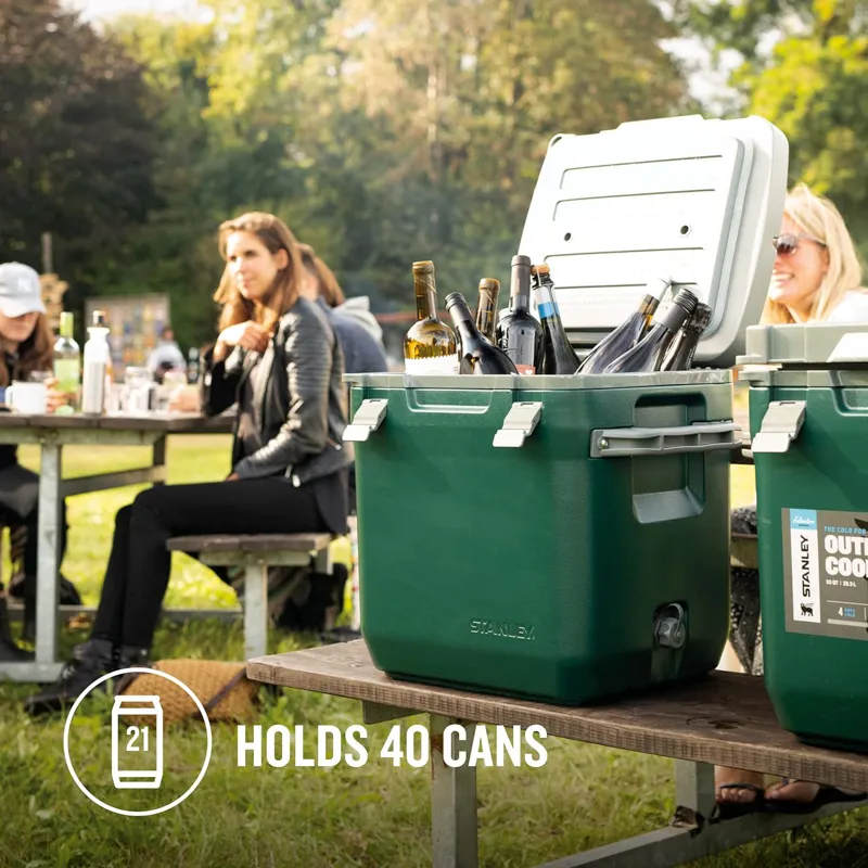 Stanley Adventure Easy Carry Outdoor Cooler Box 6.6L Green-5