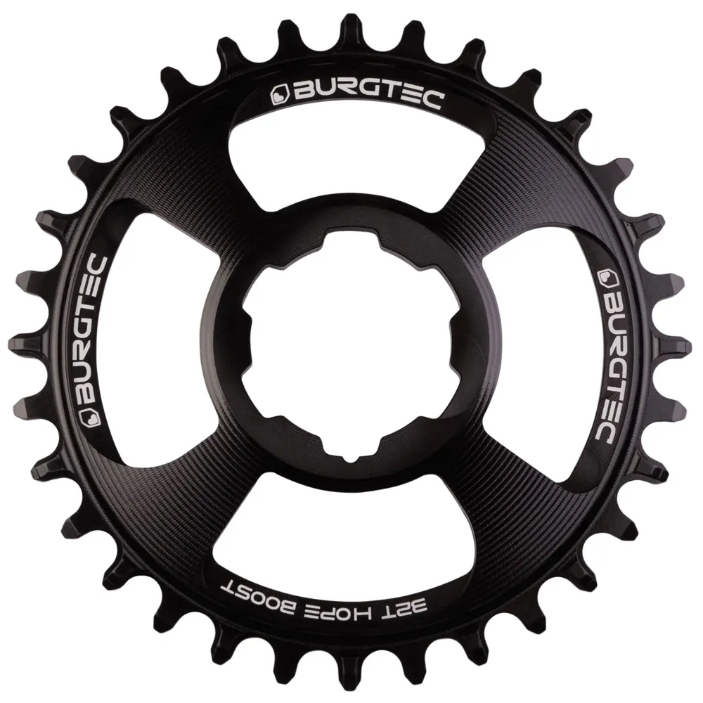 Image of Burgtec Hope Boost Direct Mount Thick Thin Chainring Burgtec Black