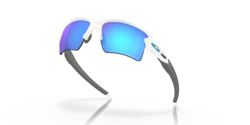 Oakley Flak 2.0 XL Sunglasses Polished White/Prizm Sapphire-3