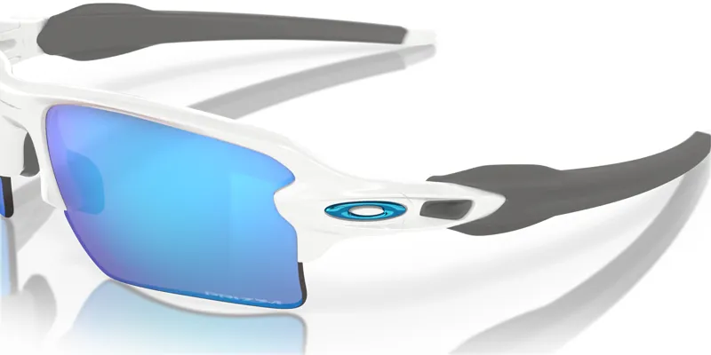 Oakley Flak 2.0 XL Sunglasses Polished White/Prizm Sapphire-4