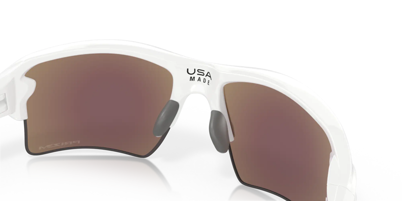 Oakley Flak 2.0 XL Sunglasses Polished White/Prizm Sapphire-6
