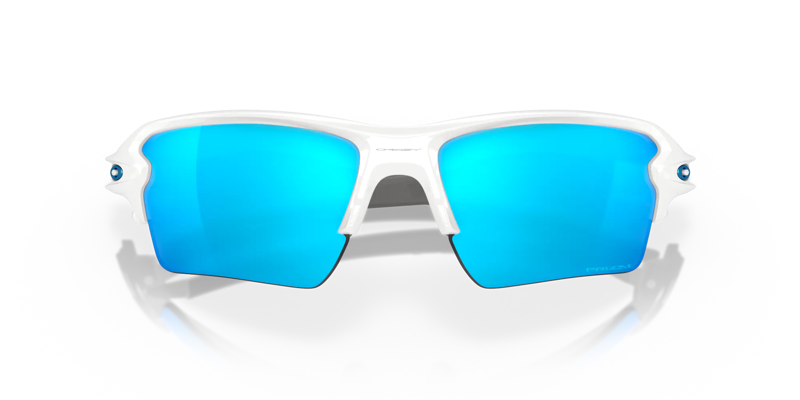Oakley Flak 2.0 XL Sunglasses Polished White/Prizm Sapphire-5
