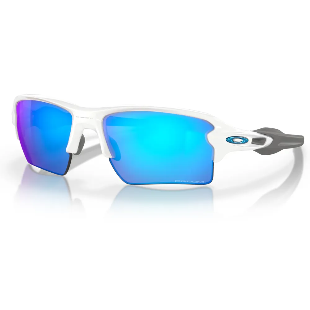 Oakley Oakley Flak 2.0 XL Sunglasses Polished White/Prizm Sapphire