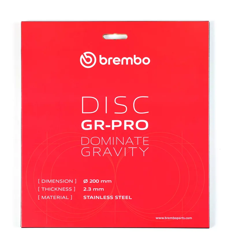 Brembo Racing GR PRO Brake Disc Rotor Silver-3