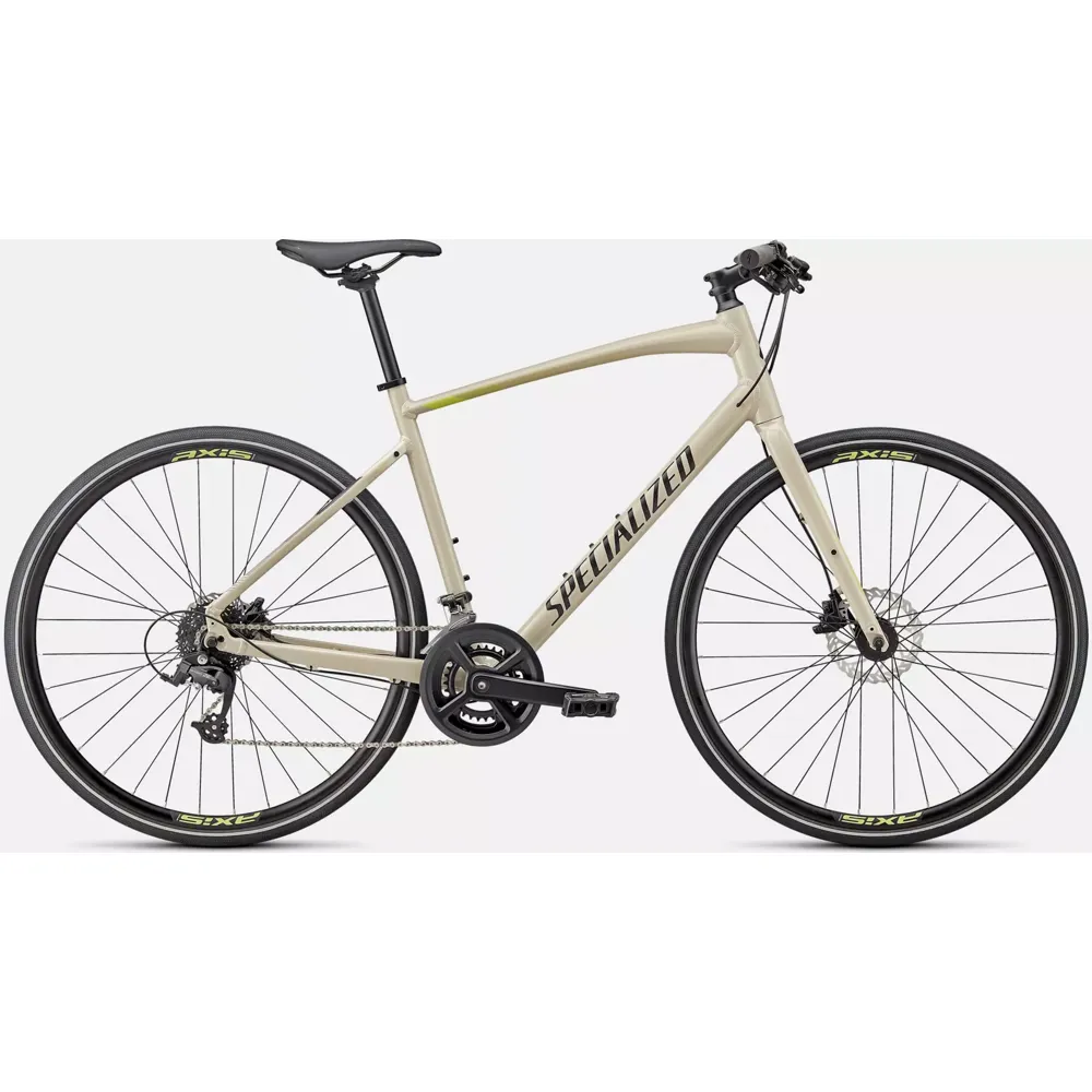 Specialized Specialized Sirrus 2.0 Hybrid Bike 2022 Gloss White Mountains/Limestone/Satin Black Reflective