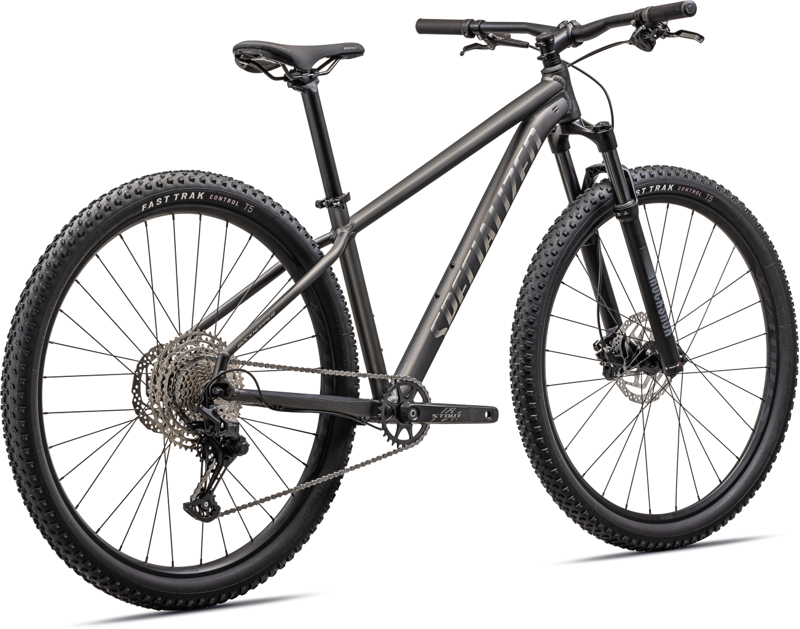 Specialized Rockhopper Expert KH 27.5 Hardtail Mountain Bike Satin Smoke/Gloss Chrome 2024-2