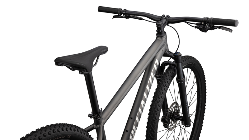 Specialized Rockhopper Expert KH 27.5 Hardtail Mountain Bike Satin Smoke/Gloss Chrome 2024-3