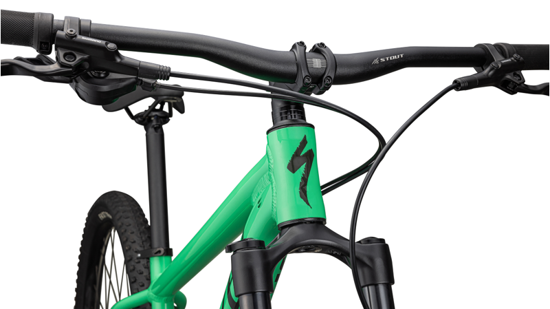 Specialized Rockhopper Expert KH 29er Hardtail Mountain Bike Gloss Electric Green/Dark Moss Green 2024-4