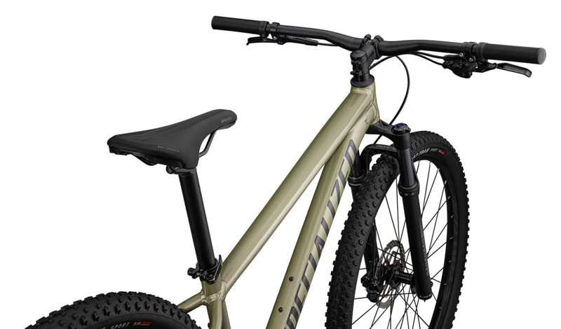 Specialized Rockhopper Comp KH 27.5 Hardtail Mountain Bike Gloss Metallic Spruce/Smoke-3