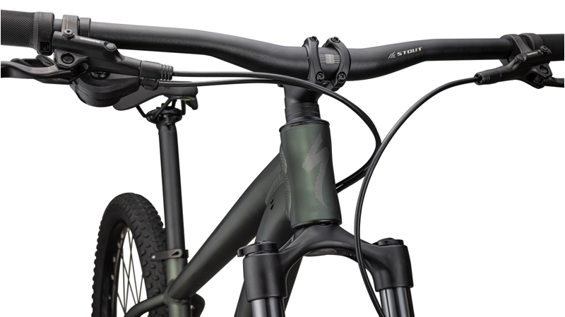 Specialized Rockhopper Comp KH 29er Hardtail Mountain Bike Satin Metallic Oak Green/Smoke 2024-3