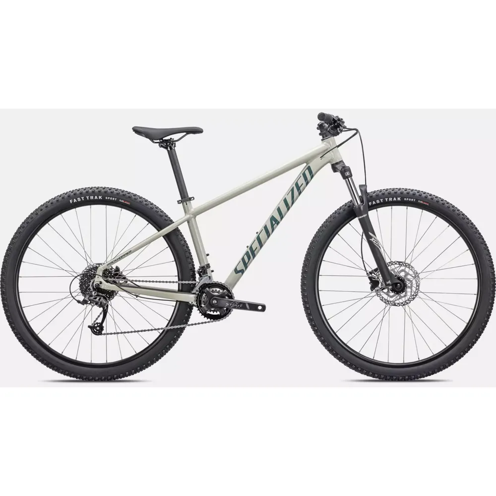 Specialized Specialized Rockhopper Sport 29 Hardtail Mountain Bike 2022 Gloss White Mountains/Dusty Turquoise