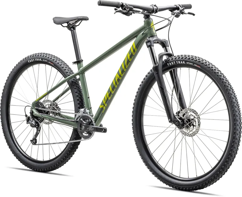 Specialized Rockhopper 27.5 Hardtail Mountain Bike Sage Green/Olive Green 2025-1