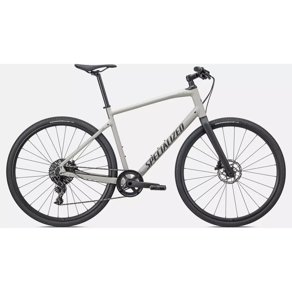 Specialized Specialized Sirrus X 4.0 Hybrid Bike 2022 Gloss White Mountains/Taupe/Satin Black Reflective