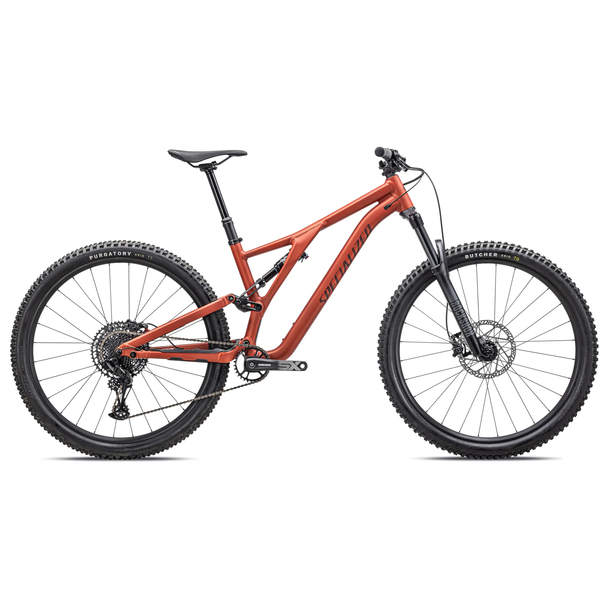 Specialized Stumpjumper Alloy Mountain Bike 2024 Satin Red Wood