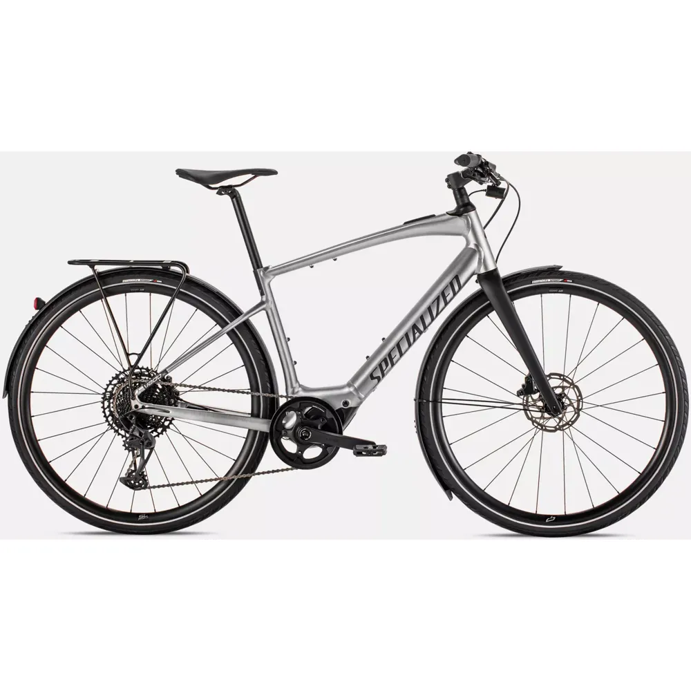 Specialized Specialized Vado SL 5.0 EQ Electric Bike 2022 Brushed Aluminium/Black Reflective