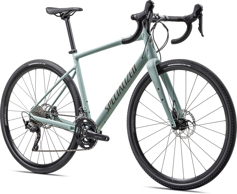 Specialized Diverge E5 Elite Gravel Bike 2024 Satin White Sage/Taupe-1
