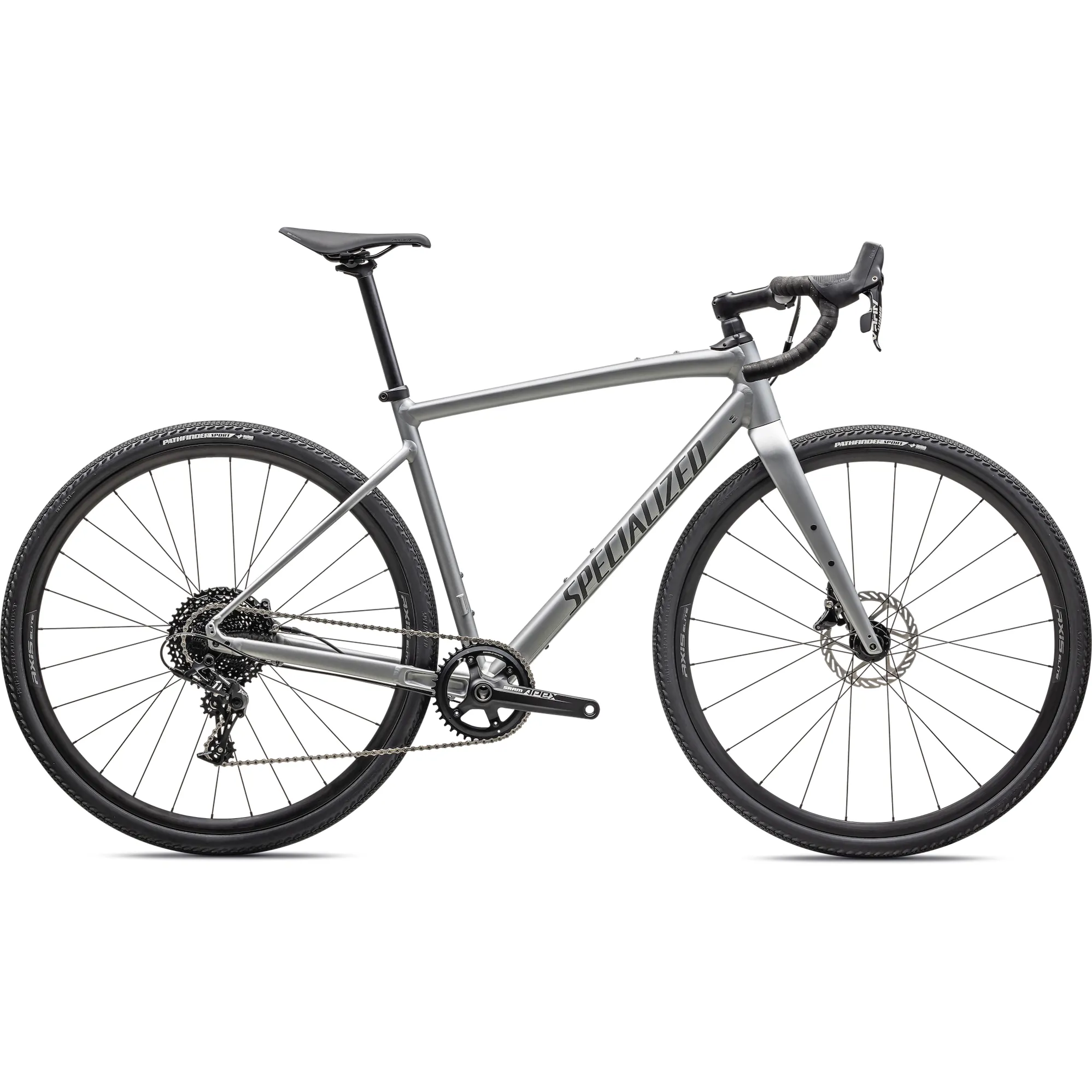 Specialized Diverge E5 Comp Gravel Bike 2024 Satin Silver Dust Smoke