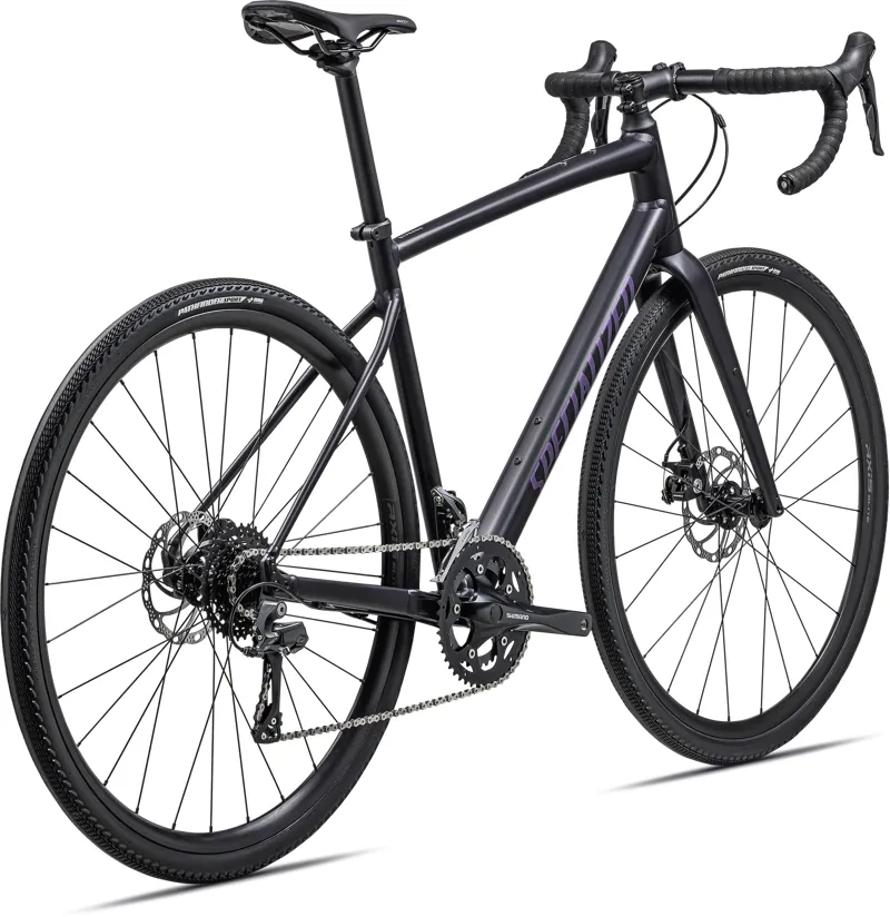 Specialized Diverge E5 Gravel Bike 2024 Satin Midnight Shadow/Violet Pearl-2