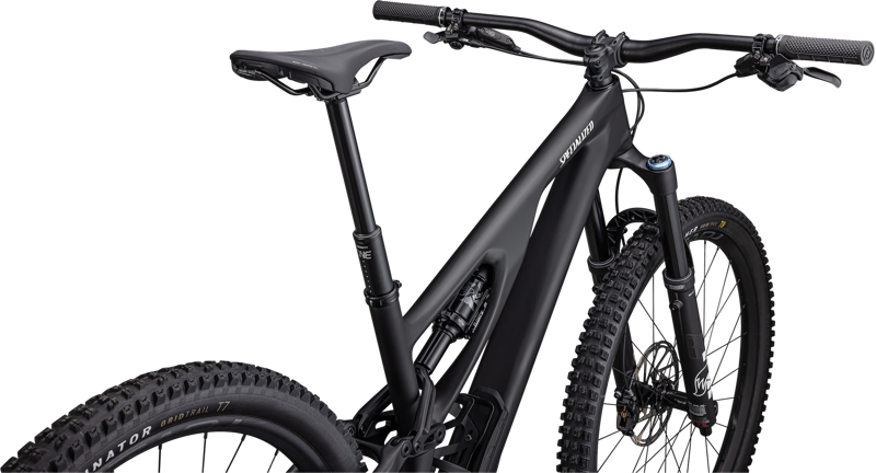 Specialized Stumpjumper Evo Expert Mountain Bike 2024 Satin Obsidian/Dune White-3