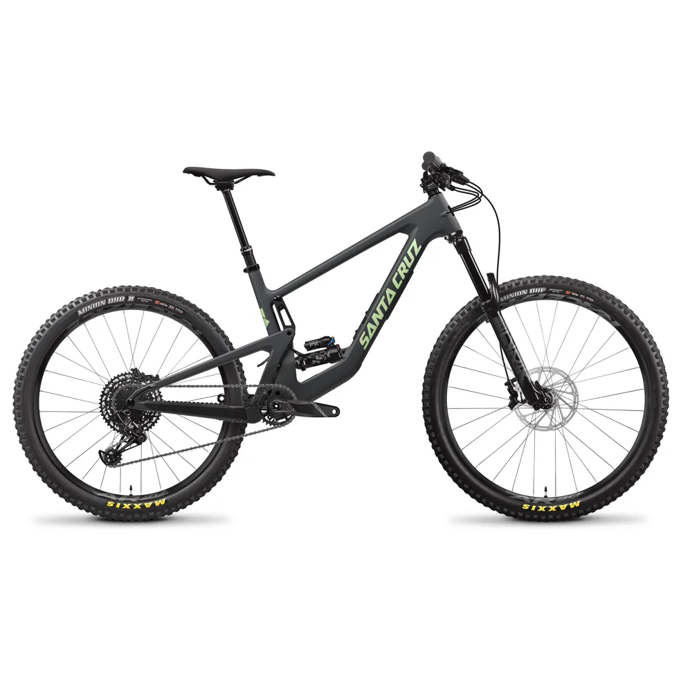 Image of Santa Cruz Bronson C R MX Mountain Bike 2023 Matte Black