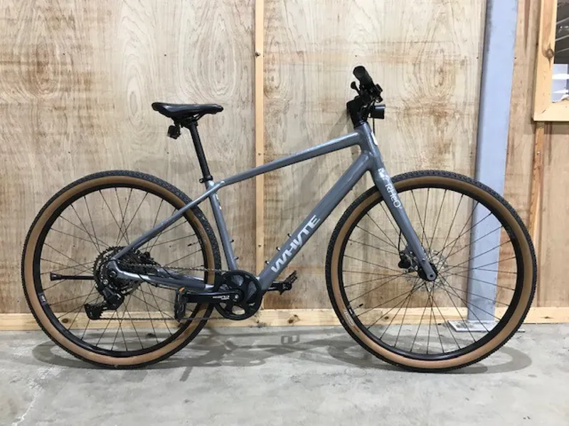 EX DEMO Whyte Rheo 2 Medium Electric Bike 2024 Gloss Silver