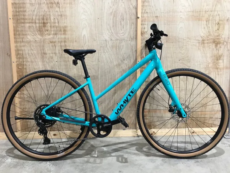 EX DEMO Whyte Rheo 2 Small Electric Bike 2024  Gloss Turquoise