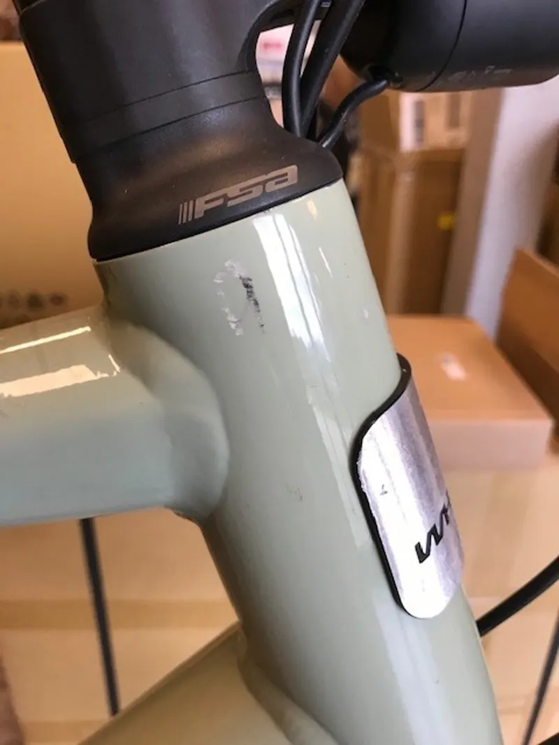 Ex Demo Whyte RHEO3 Large Electric Bike 2024 Gloss Sage Green-2