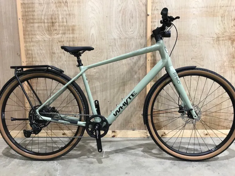 EX DEMO Whyte Rheo 3 Large Electric Bike 2024 Gloss Sage Green