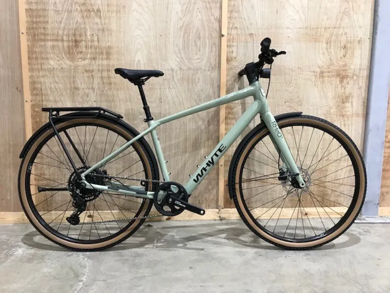 EX DEMO Whyte Rheo 3 Medium Electric Bike 2024 Gloss Sage Green