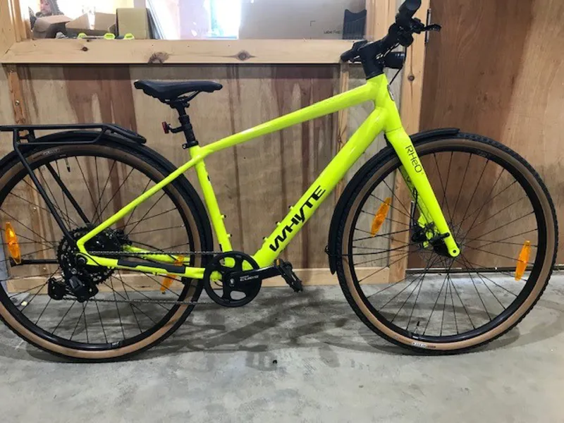 Ex Demo Whyte RHEO3 Medium Electric Bike 2024 Gloss Lime