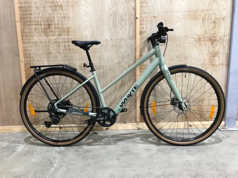 EX DEMO Whyte Rheo 3 ST Medium Electric Bike 2024 Gloss Sage Green