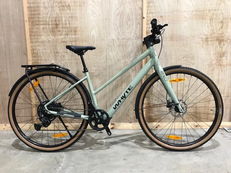 EX DEMO Whyte Rheo 3 ST Medium Electric Bike 2024 Gloss Sage Green
