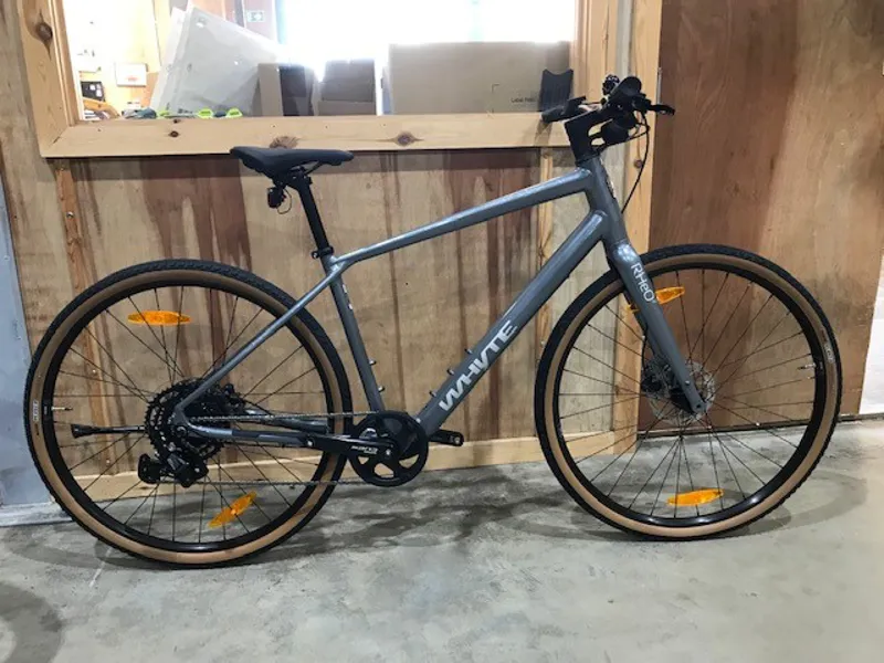 Ex Display Whyte RHEO2 Large Electric Bike 2024 Gloss Silver