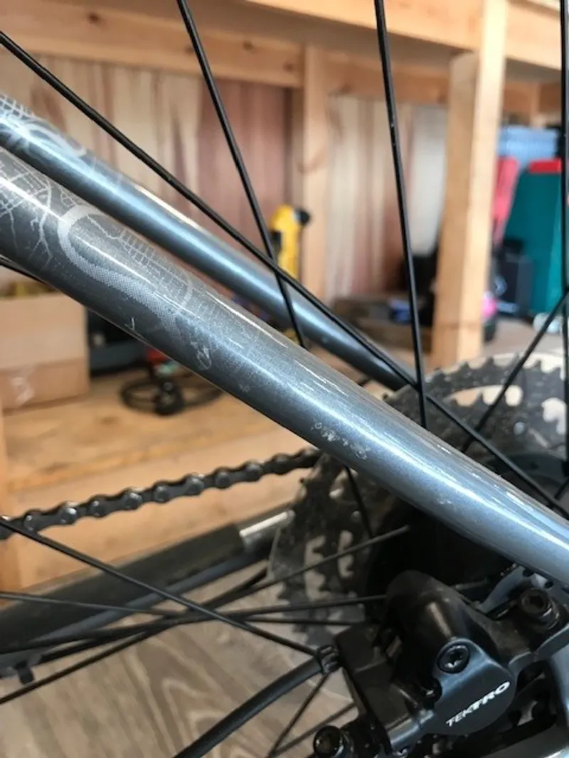 EX DEMO Whyte Rheo 2 ST Medium Electric Bike 2024 Gloss Silver-1