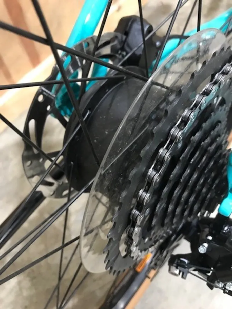 Ex Demo Whyte RHEO2 Small Step Through Electric Bike 2024 Turquoise-1