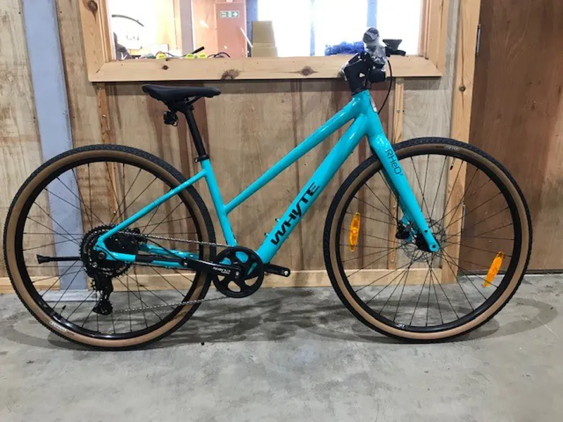 Ex Demo Whyte RHEO2 Small Step Through Electric Bike 2024 Turquoise