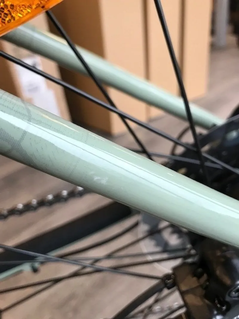 EX DEMO Whyte Rheo 3 Medium Electric Bike 2024 Gloss Sage Green-2