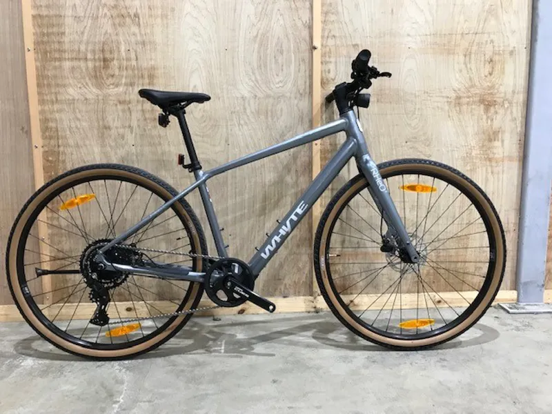 EX DEMO Whyte Rheo 2 Medium Electric Bike 2024 Gloss Silver