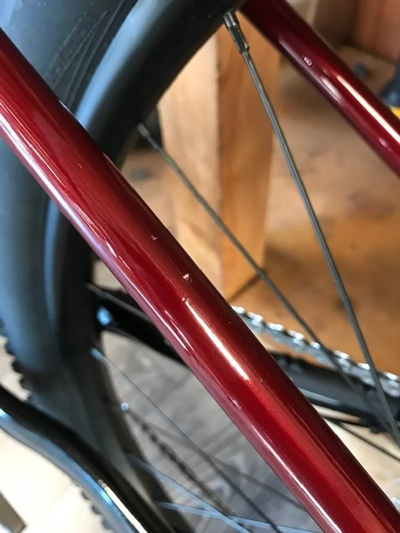 Ex Display Whyte Secta RS Large Hardtail Mountain Bike 2025 Ruby Red/Black-2