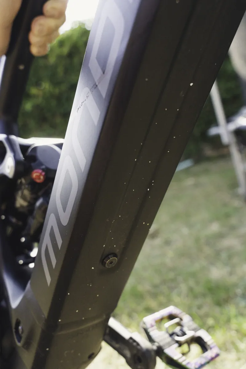 EX DEMO Mondraker Sly RR XL Electric Bike 2025 Grey/Black/Yellow-3