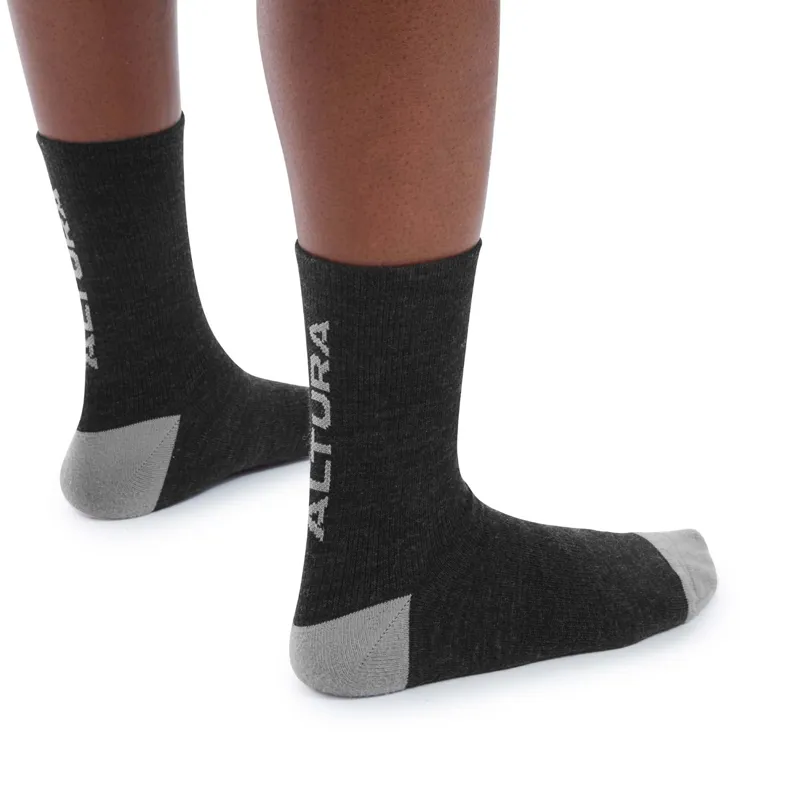 Altura Merino Socks Black-3