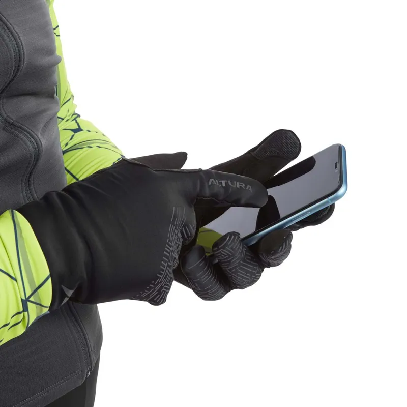 Altura Polartec Waterproof Road Gloves Black-4