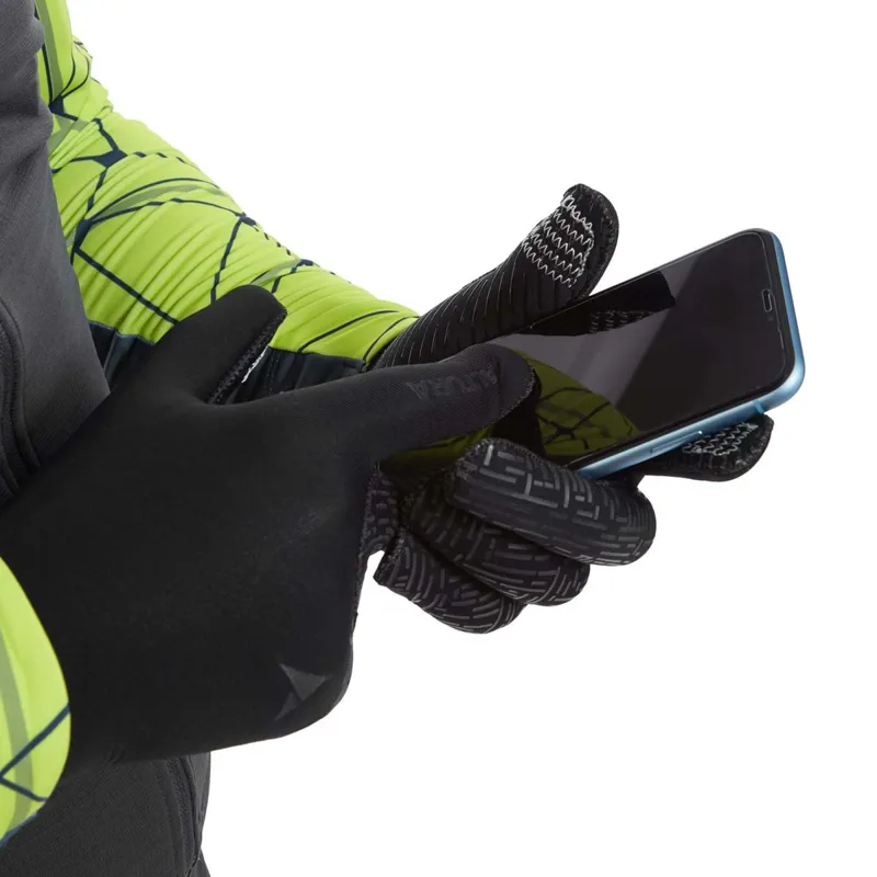 Altura Thermostretch Windproof Road Gloves Black-3
