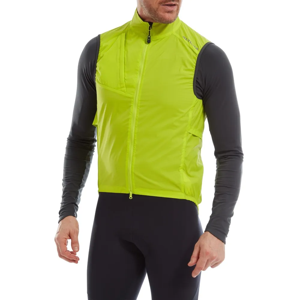 Image of Altura Airstream Windproof Gilet Lime