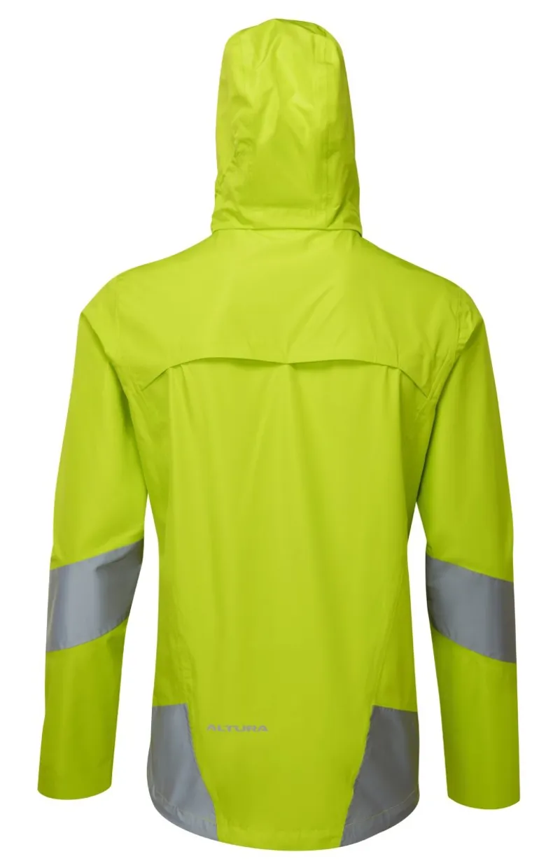 Altura Nightvision Typhoon Waterproof Jacket Lime-2