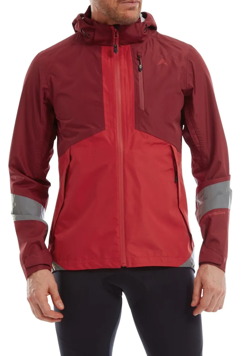 Altura Nightvision Typhoon Waterproof Jacket Red-2